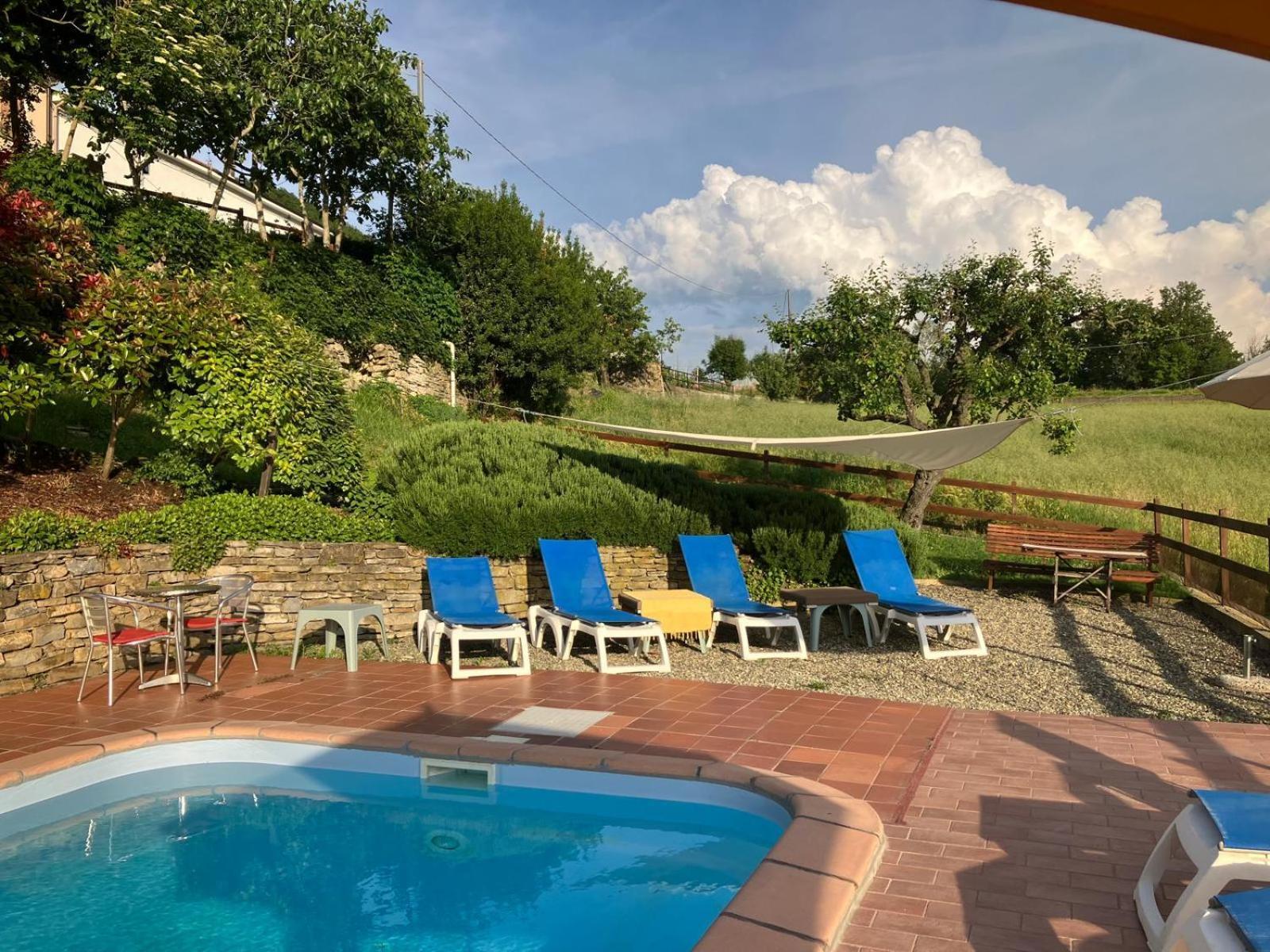 Casa Petra - Casa Tre Stelle - Casa Caneva - Ferien Fuer 6-14 Personen Ponti Exterior foto